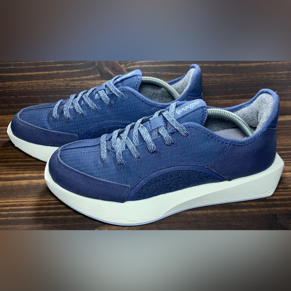 Allbirds Risers Mens Size 10 Shoes Blue White Athletic Sneakers
